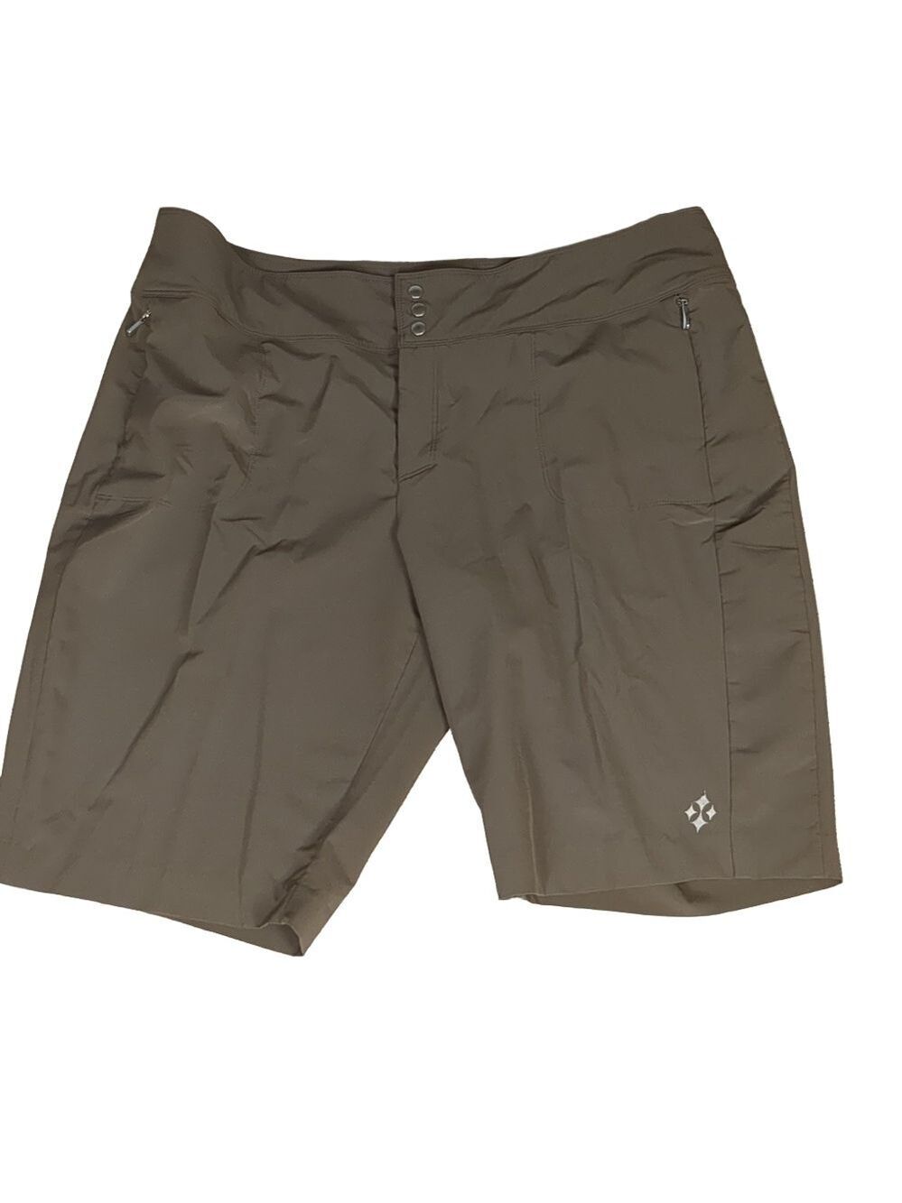 4 all by jofit athletic brown shorts size 16